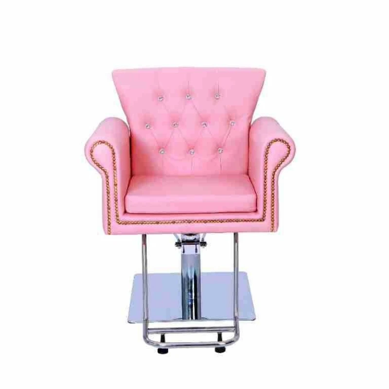 Barbershop chair with diamond simple seat hair cutting chair hair salon special high-end perm and dye chair