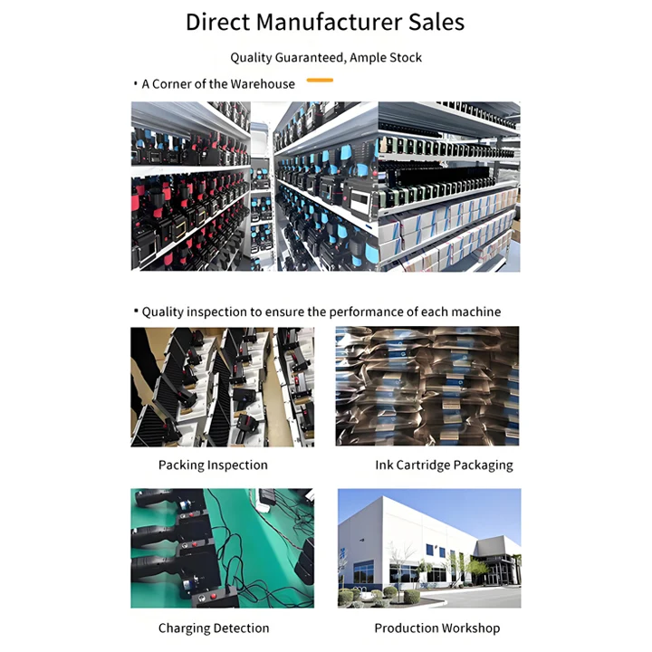 دليل Tij المحمولة يده الطابعات النافثة للحبر بندقية شاشة تعمل باللمس تاريخ انتهاء الصلاحية آلة الطباعة آلات الترميز للبلاستيك