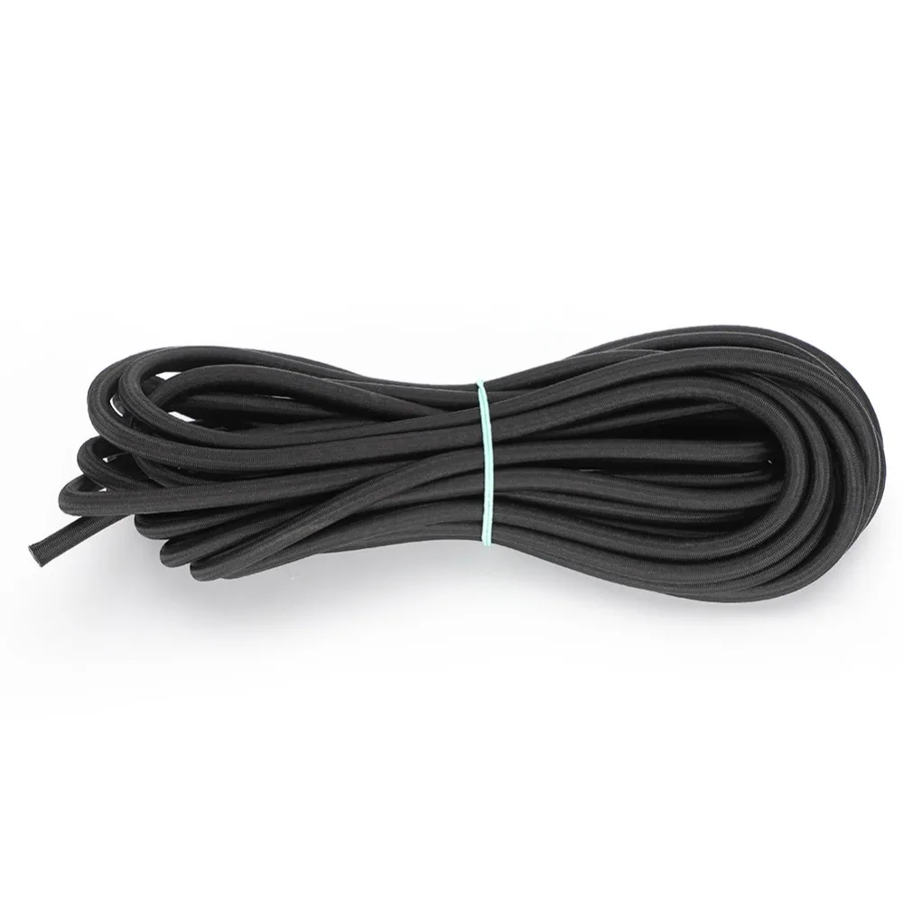 Durable Braided Round Elastic Rope Strong Elasticity Multi Purpose Stretch String Rope Shock Cord Sewing