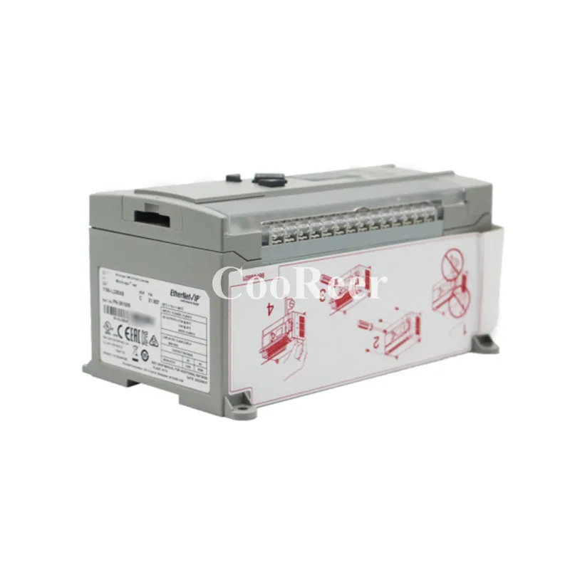 Módulo Controlador Lógico Programável MicroLogix, 1400 Mini, Brand New, Original, 1766-L32BWA, 1766-L32BXB