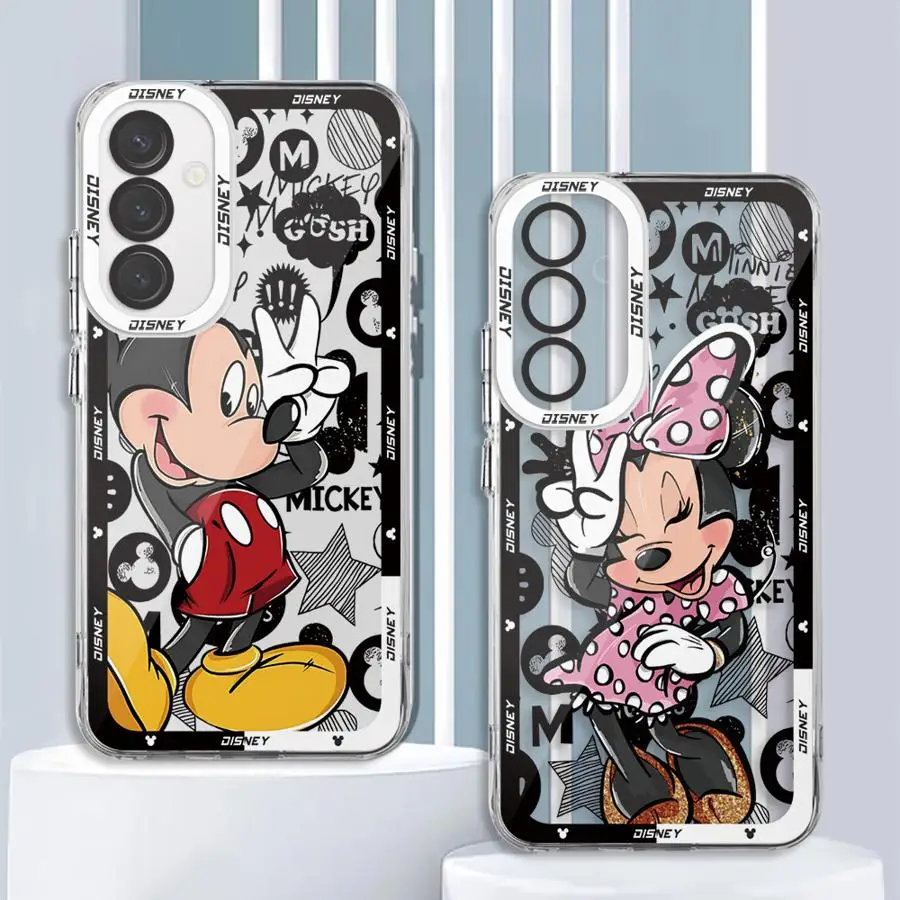 Disney Mickey Minnie Mouse phone Case for Galaxy A31 A50 A50s A51 4G A71 4G A21s A12 A52s 5G A22 A32 A52 A72 4G 5G