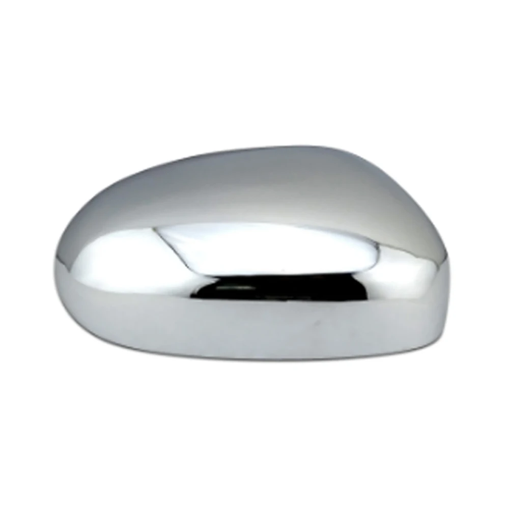 الفضة Abs البلاستيك ل جاكوار XK جاكوار XKR جاكوار XJ جاكوار X350 2003 - 2008 باب السيارة غطاء مرآة السيارة الخارجية تزيين #4