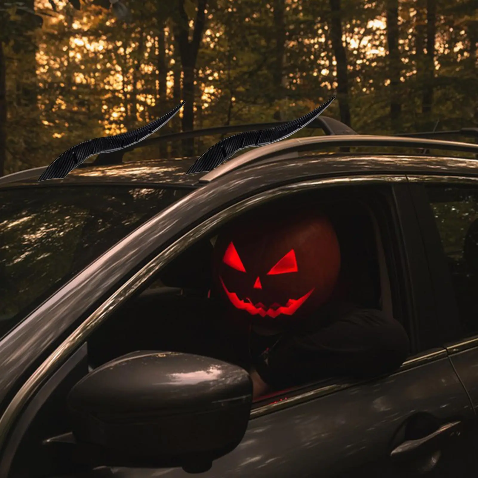 

Автомобильные украшения, внешнее украшение с рогом дракона для автомобилей, 2 шт., 3D готическая модификация автомобиля для грузовика, седана, автофургона PWedding