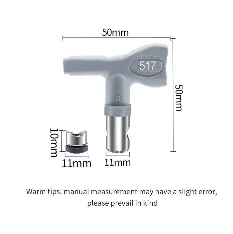 1Pcs High Pressure Nozzle 2-5 Series Airless Tips with 7/8