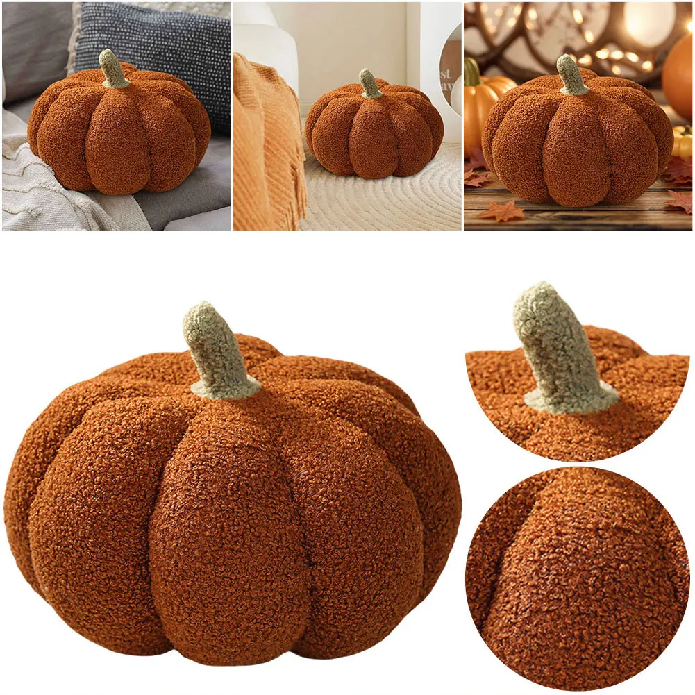 20cm/28cm calabaza de Halloween juguetes de peluche Linda planta suave muñeco de peluche accesorios de vacaciones decoración almohada regalos de Halloween