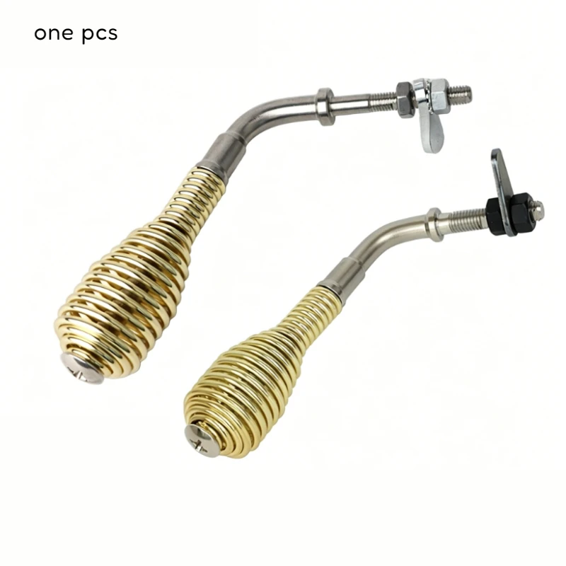 1PCS Wood Stove Spring Handle for Pellet Stove BBQ Grill Outdoor Furnaces & Home Fireplace Spring Handle M8 M10 Thread