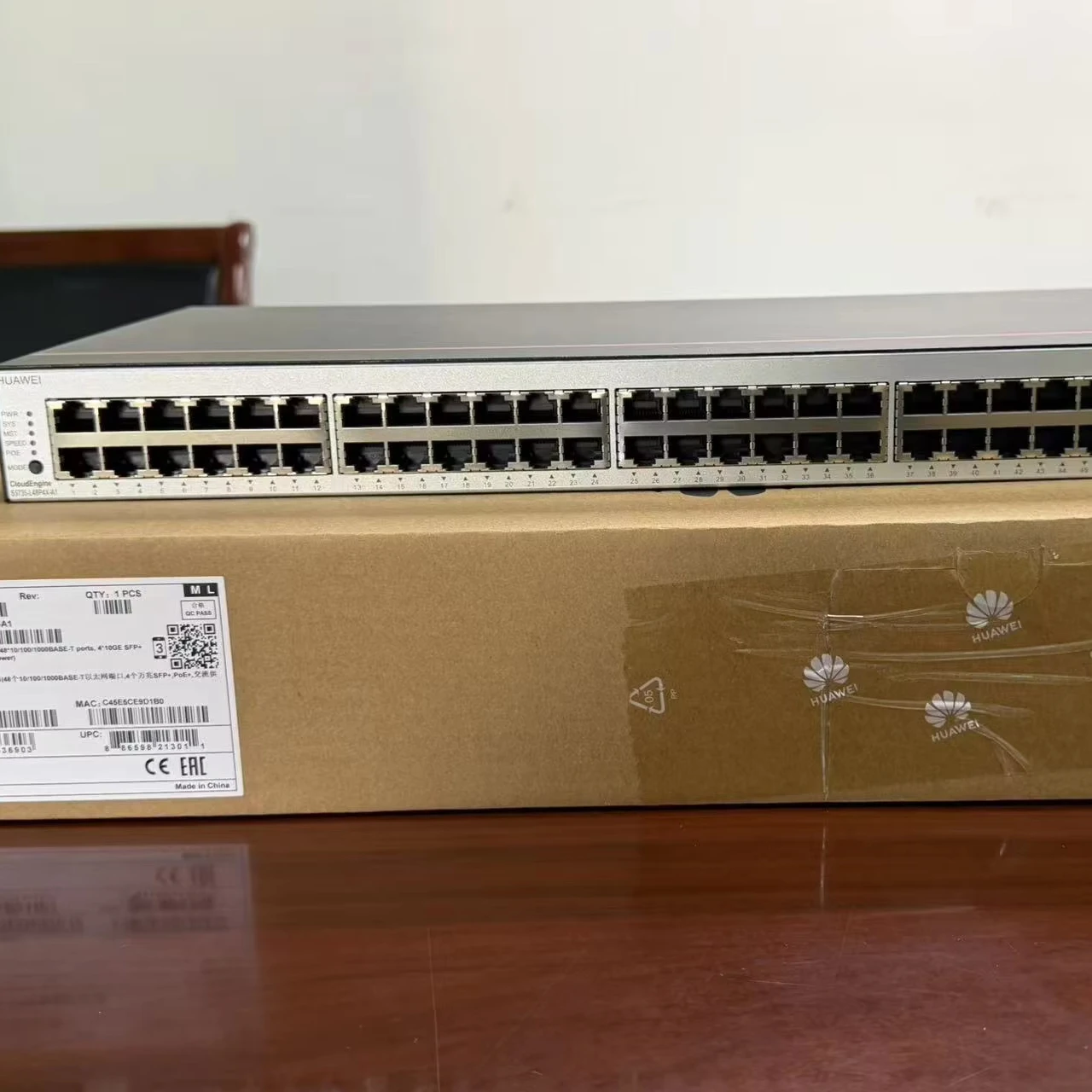 

High Performance Gigabit 48 Port PoE Switch Managed Network Switch S5735S L48P4X A1 L48P4S