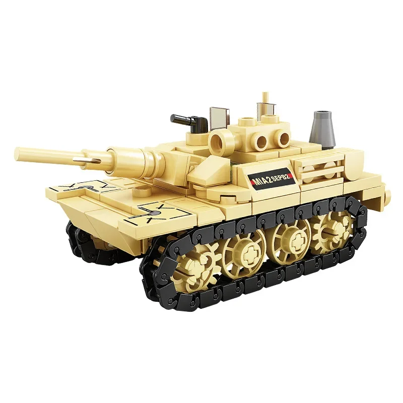 99A Main Battle Tank M1A2 War Military City Vehicle Car Building Blocks aircraft Classic Model Bricks Kits Sets Ideas