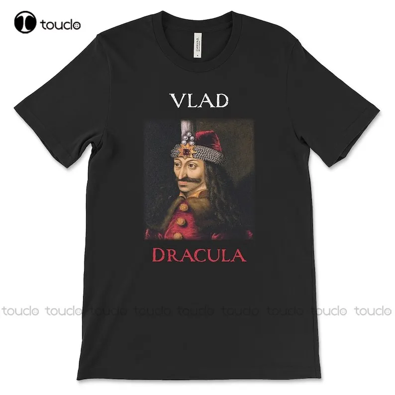 Dracula T-Shirt | Vlad The Impaler | Horror Tee | Classic Book | Halloween Gift O-Neck Streetwear Oversized Xs-5Xl Custom Gift