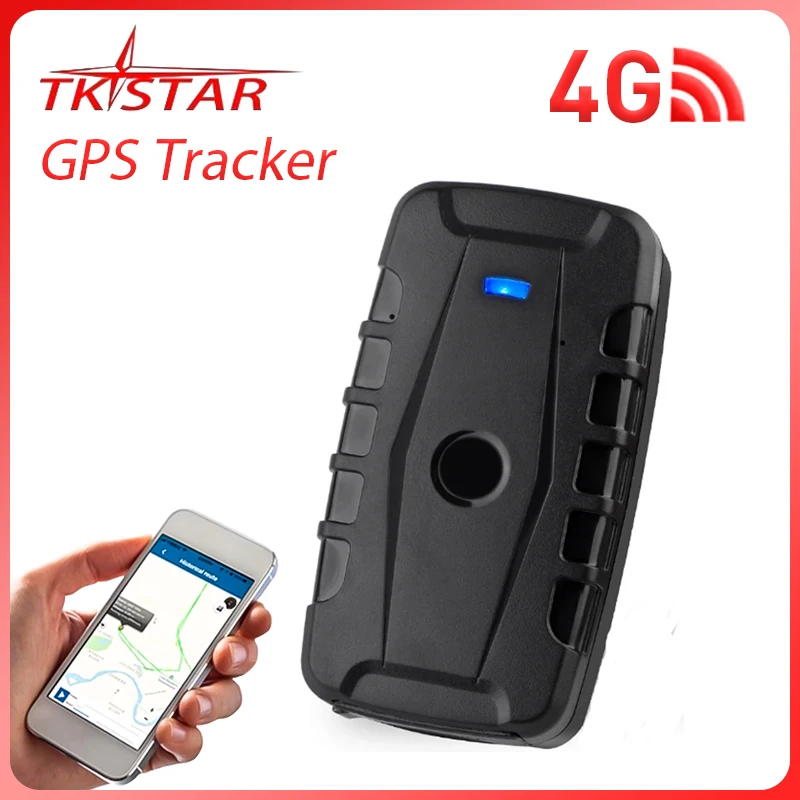 

Car GPS Tracker 20000mAh 240 Days Long Standby TK918 Waterproof Vehicle Tracking Device Magnets Drop Shock Alarm