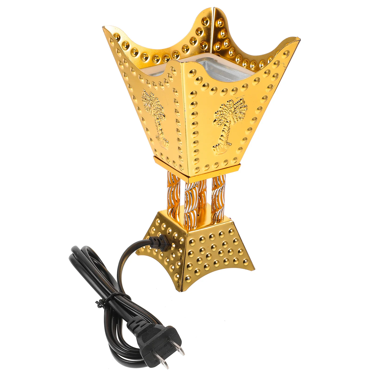 

Censer Portable Incense Metal Plug In Aroma Therapy Burner For Home Decor Retro Electric Burner Censer Holder