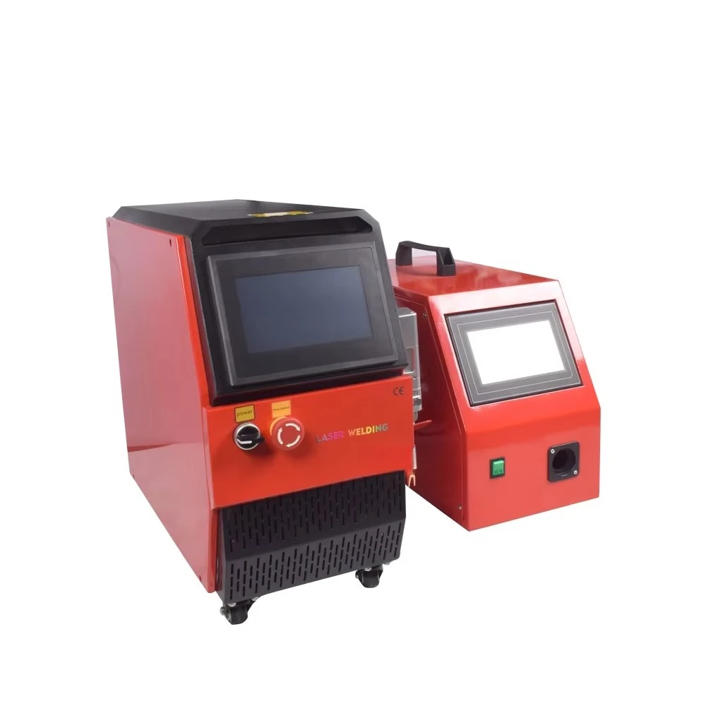 4 in 1 Portable  Welding Machine New Condition Air Cooling Metal Cutting Fiber  Source