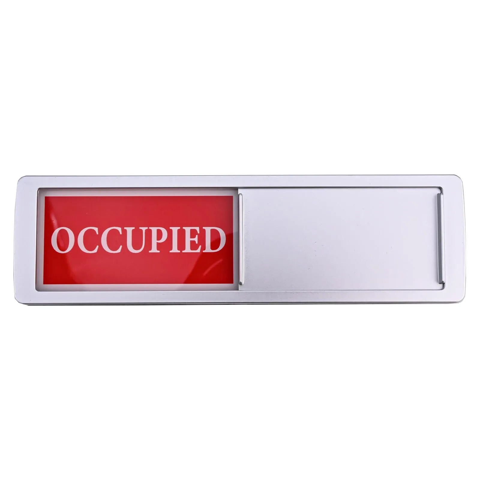 Privacy Door Sign Vacant In Use Slider Adhesive Support Convenient And Practical Easy Installation Red And Green Colors