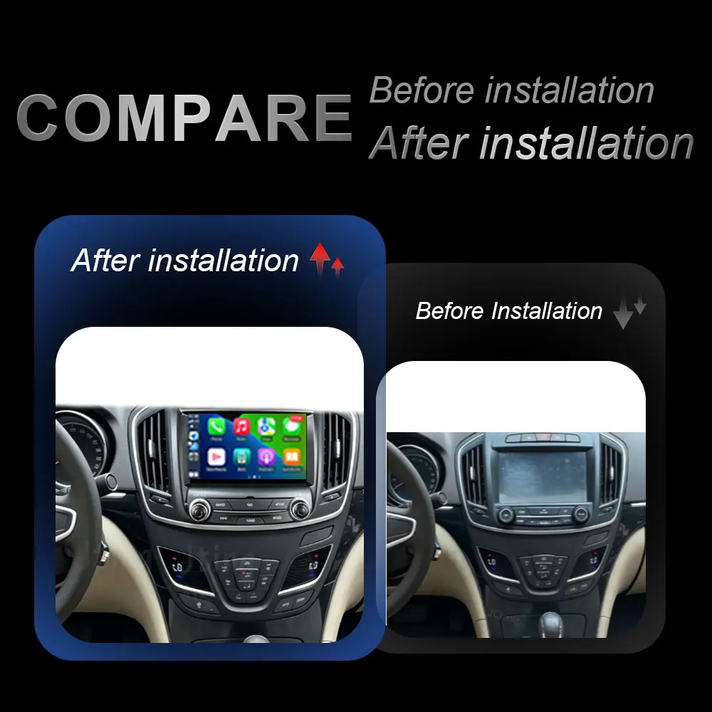 8 inch for Opel Insignia Buick Regal 2014 - 2015 Android Auto Car Radio Mutimedia Player GPS Navigation Bluetooth  4G DSP QLED