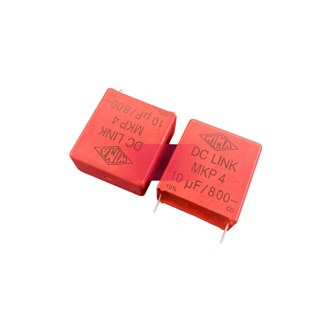 

2pcs/ German Weimar Capacitor MKP 4 800V 10UF 800V 106 Foot Distance 27.5mm