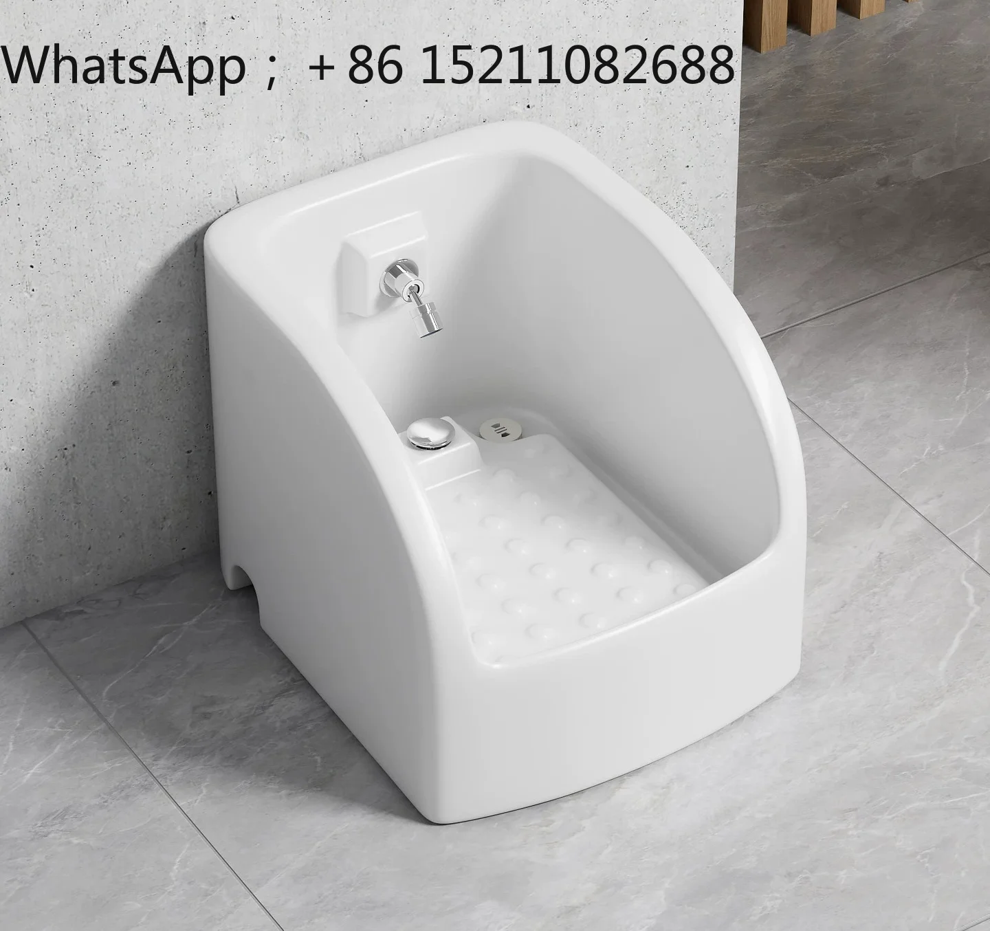 LLY ceramic foot wash basin beach outdoor public toilet multi-functional foot wash basin