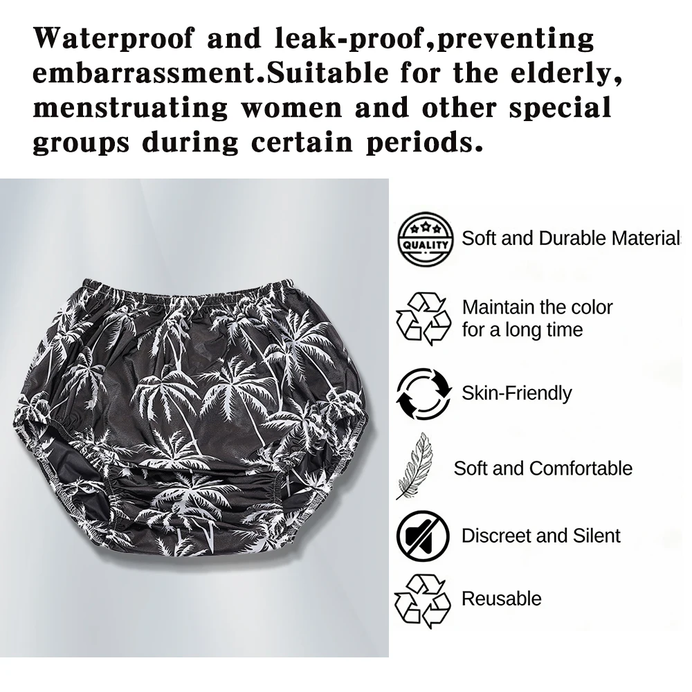 Adult diapers are soft, skin-friendly and leak-proof, suitable for women during menstruation and the elderly sick in bed.