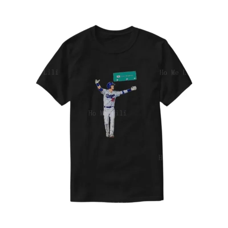 Мужская футболка Cody Bellinger 35 с индивидуальным графическим дизайном