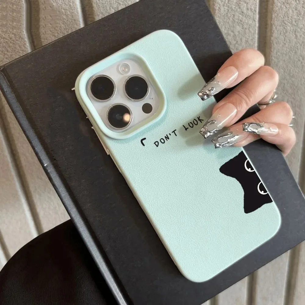 Lichee Pattern Phone Case For iPhone 16 15 14 Plus Case For iPhone 16 15 13 11 12 14 Pro Max Cute Cartoon Cat Phone Cover