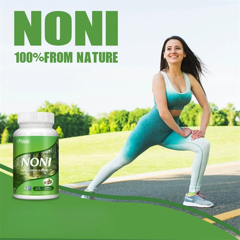 Noni Fruit Capsules - Supports Skin Health, Boosts Immunity, and Replenishes Energy and Vitality