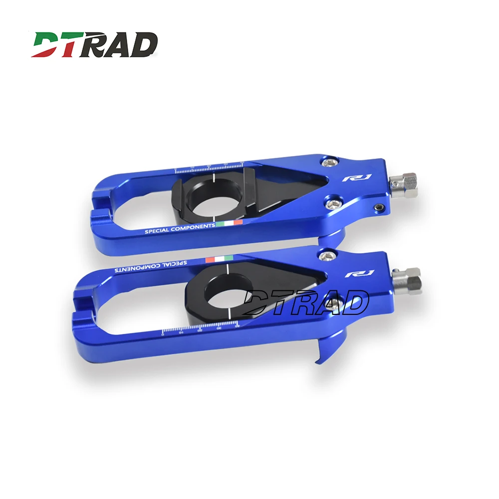 

For YAMAHA YZF-R1 / YZF-R1 M 2020 2021 2022 2023 2024 2025 Motorcycle CNC Aluminum Alloy Chain Adjustment Adjuster Axle Blocks
