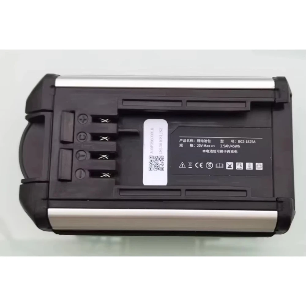 B02-1825A/B02-1830 20V 2500mAh/3000mAh Replacement Li-ion Battery for LEXY Jimmy JW3151 JW31 JW51 HPD2301 Pressure Washer