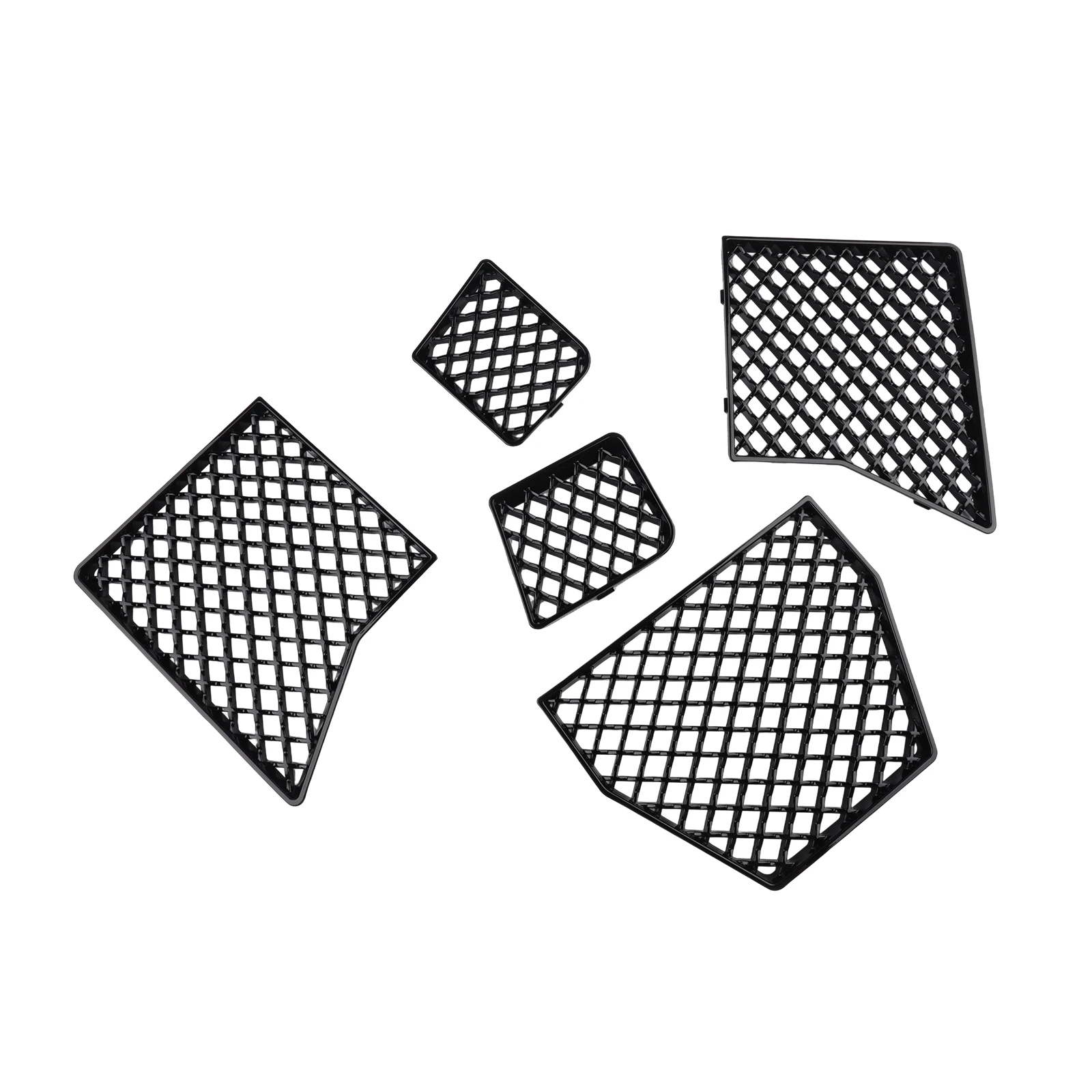 Front Bumper Center Lower Mesh Grille Guard 5 Pack for BMW G87 M2 2023 2025 Designed to Improve Airflow and Radiator Efficiency