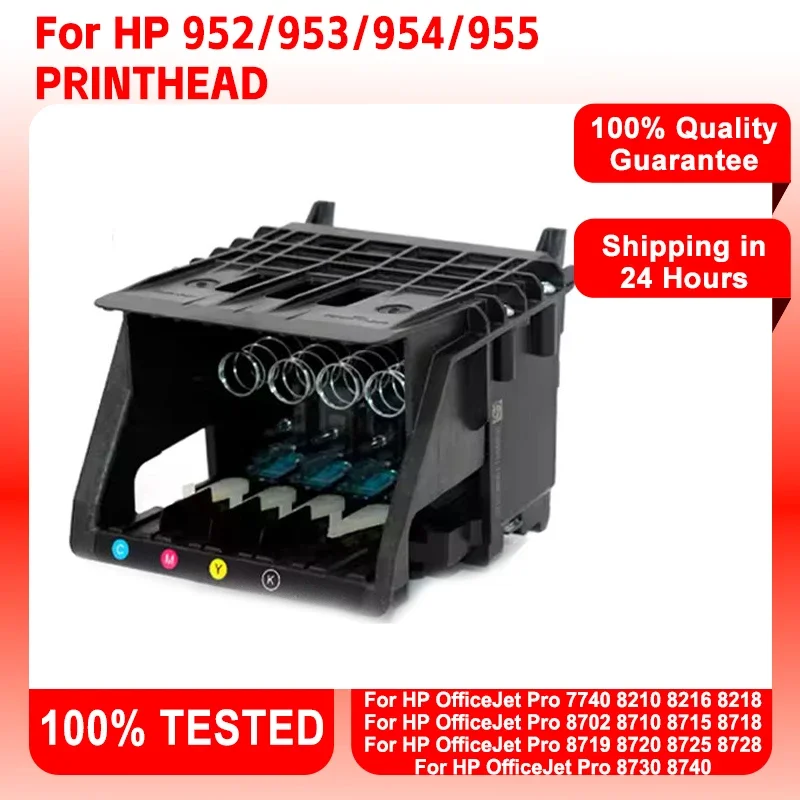 

Printer head For HP 952/953/954/955 For HP OfficeJet Pro 7740 8210 8216 8218 8702 8710 8715 8718 8719 8720 8725 8728 8730 8740