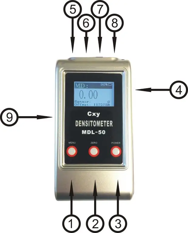 High-quality Light-sensitive MaterialCassia Portable Black-and-white Film Densitometer
