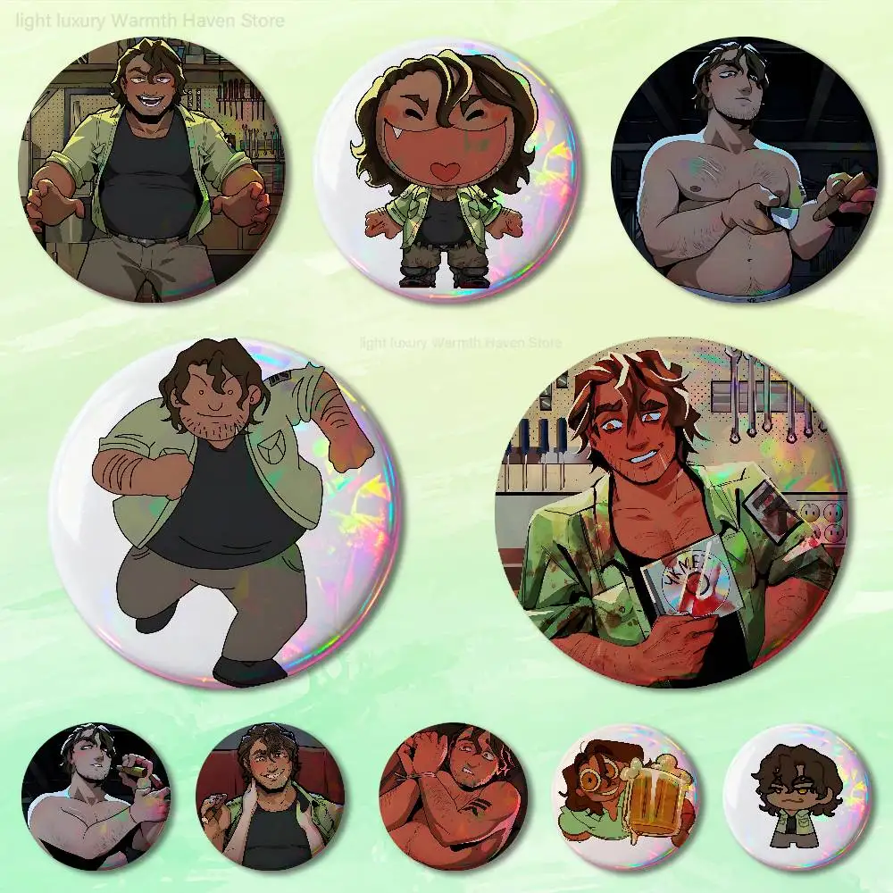 

Y-YKMET S-Strade Game 32mm 58mm 75mm 44mm 25mm Anime Badges Brooches DIY Pins Decorations Birthday Gifts