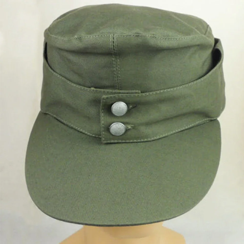 في الهواء الطلق الحرب العالمية الثانية WW2 الجيش الألماني EM الصيف بانزر M43 الميدان قبعة قطنية قبعة بيرغموتز
