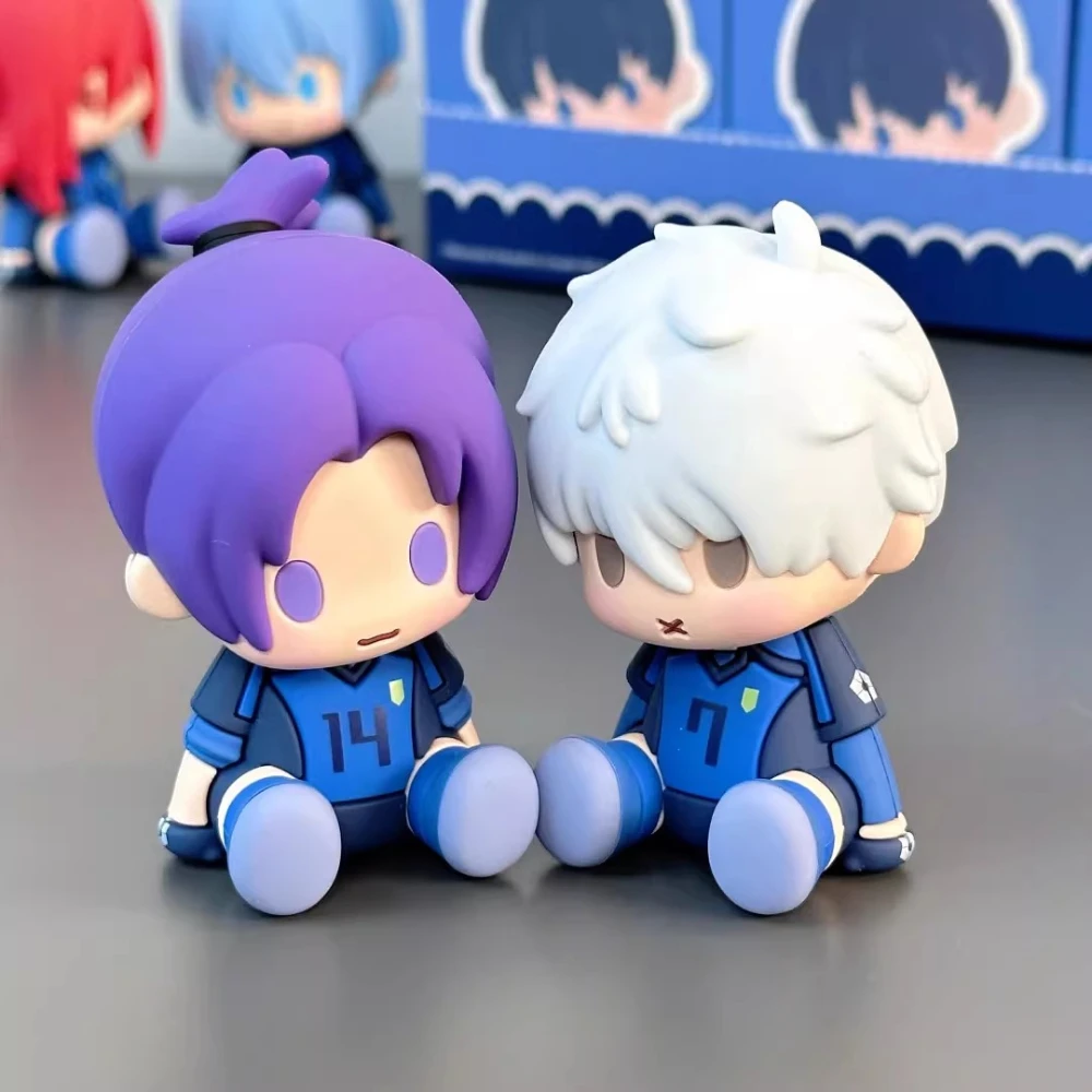 POTEPOTTE-R Blue Lock Series Blind Box Peripherals Figure Decoration Doll Cute Desktop Ornament Trendy Surprise Bag Boy Toy Gift view 5