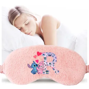 Lilo & Stitch Disney Ngủ Ngủ Mặt nạ với Bán đồ nhồi mềm Móng mắt che mắt che mắt mặt nạ sang trọng 8 Cô gái bán hàng cao chính - 3