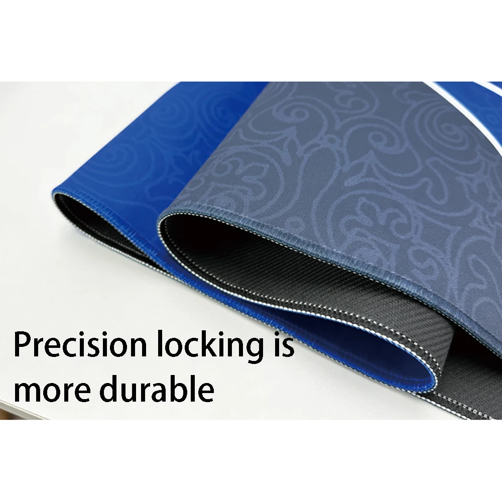 Non-Slip Rubber Poker Table Cover, Thick Round Texas Hold\'em Table Mat, Casino Grade, 60cm x 2mm Diameter