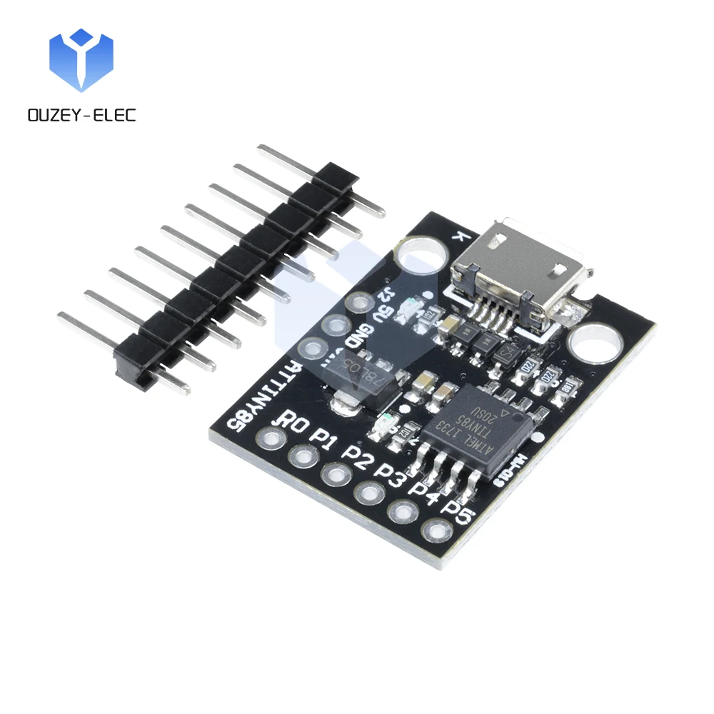 Attiny85 mcu Mikro controller Entwicklungs platine Micro-USB-Schnitts telle Mikro controller für Arduino i2c USB-ATTINY85-20PU-Platine