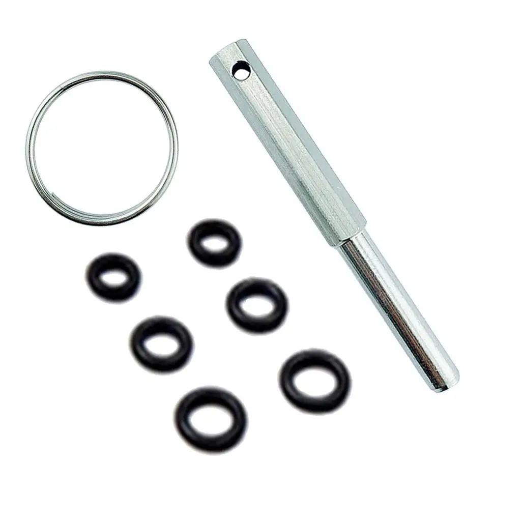 Stainless Steel Oval Head Repair Tool Key for Jura Coffee Machine Parts Maintenance and Service
