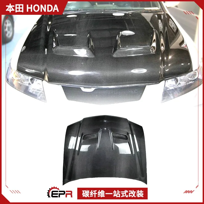 

Applicable to Honda Accord CL7 generation, carbon fiber engine cover JS engine front cover modification parts