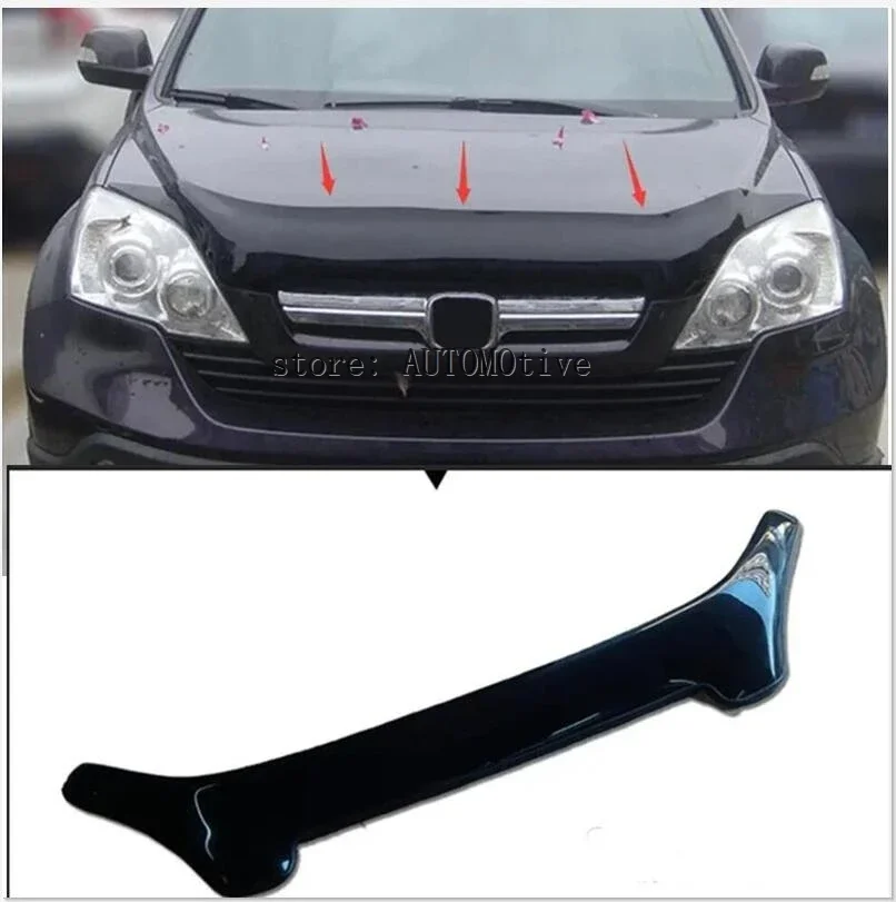 

2008-2011 for Honda CRV Front hood cover decorative light strip Racing grille up trim 1pcs
