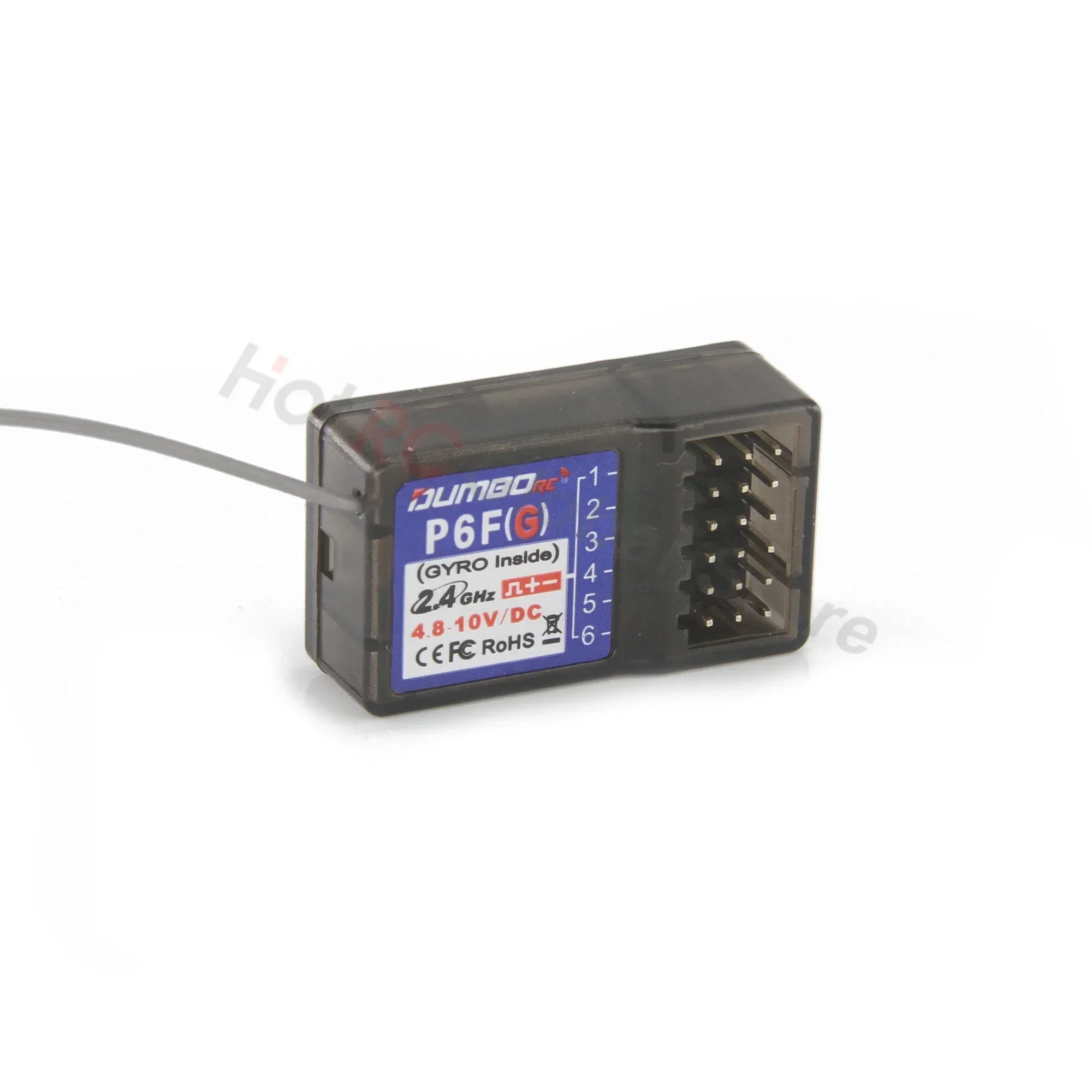 DUMBORC P6DC P10F P4FMG P6FG Mini 4CH 6CH 10CH 10 Kanaals Gyro Ontvanger Spanning Terugkeer voor X4 X6 DDF-350 Zender RC Auto Boot