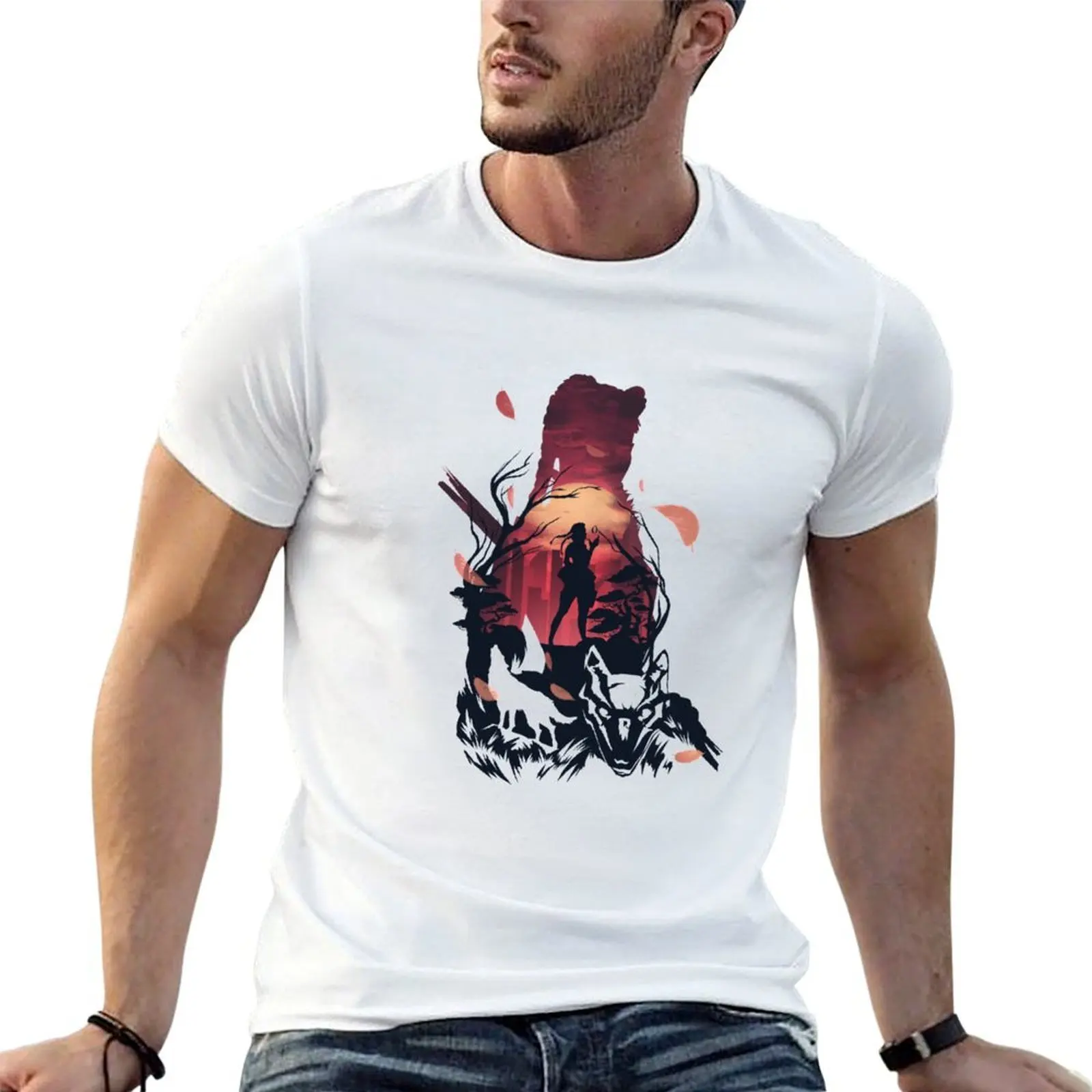 

Футболка Loba Apex, мужские забавные футболки с рисунком, футболка из 100% хлопка