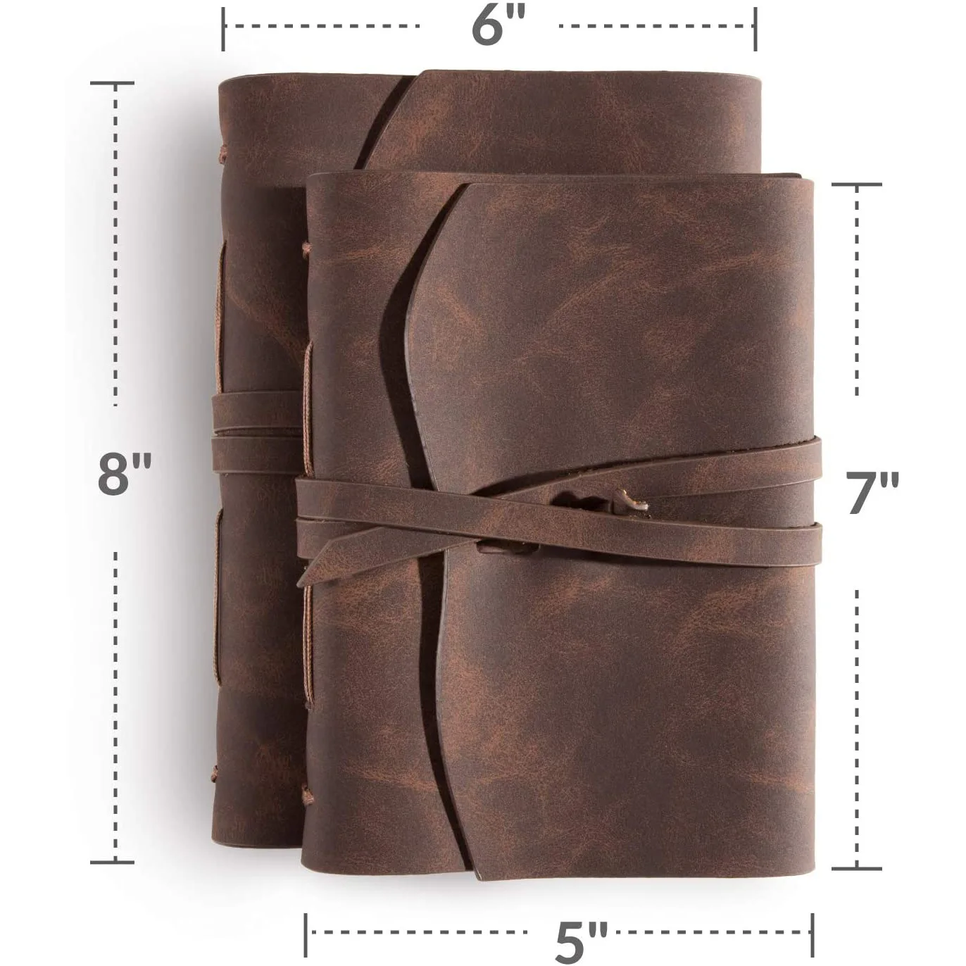 Genuine cowhide notebook, retro style, first-hand account, diary, cowhide paper notebook, gift