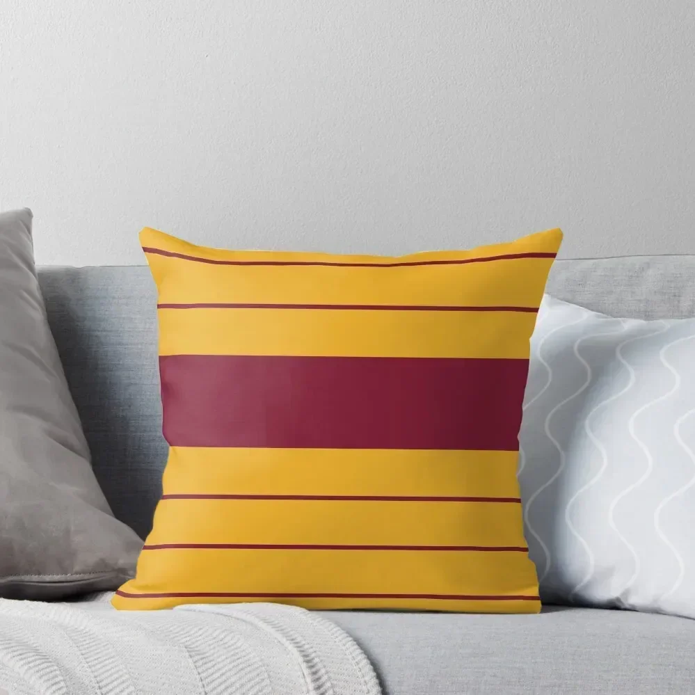 Motherwell Claret Amber Bars Home 2019 - 20 Throw Pillow Decorative Cushions New year Luxury Cushion Cover Plaid Sofa pillow