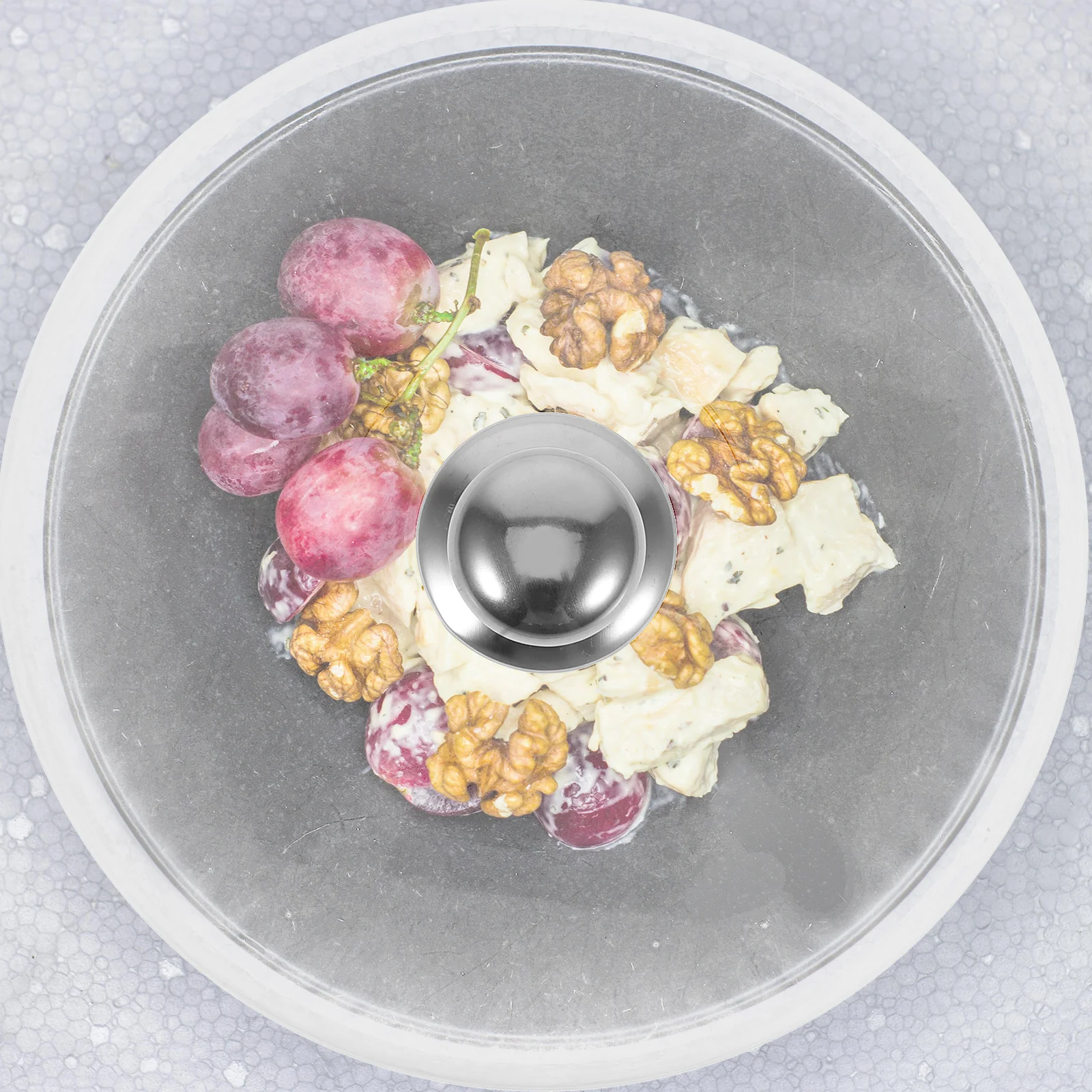 واضح الاكريليك كعكة غطاء قبة خيمة طعام مستديرة للمعجنات الخبز كعكة قابلة لإعادة الاستخدام المطبخ مخبز تخدم طبق غطاء #3