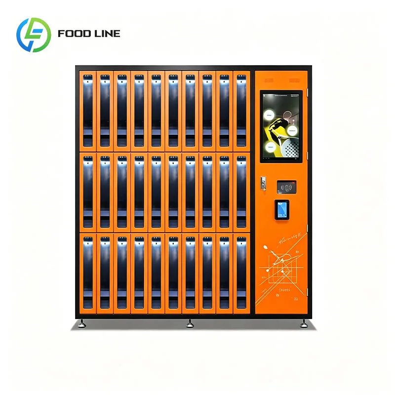Badminton Racket Vending Machine Automatic Sports Store Kiosk Tennis Pickleball Padel Squash Customized