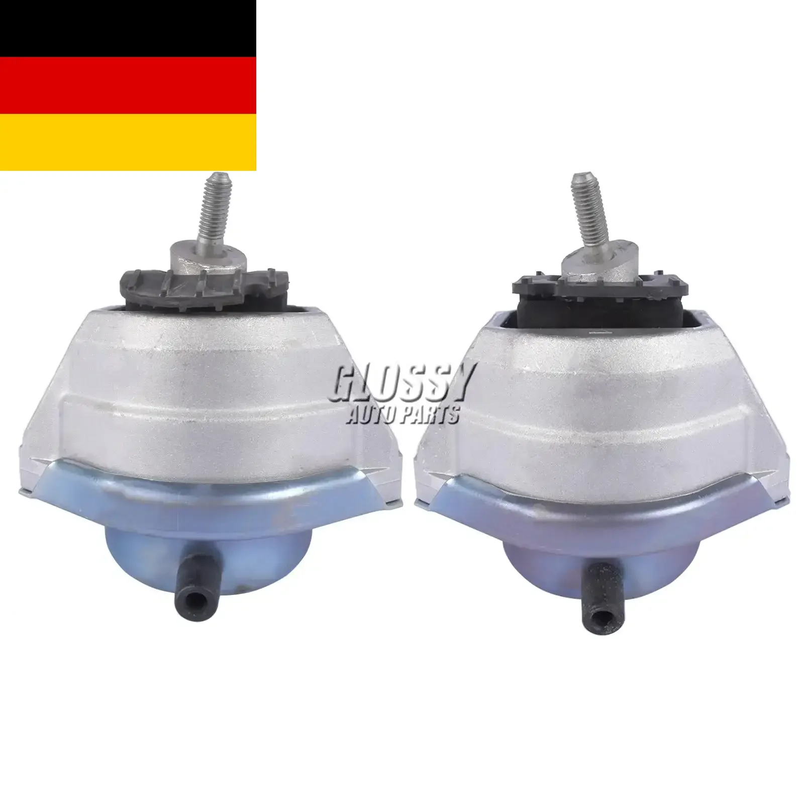 Image of AP03 2x Motorlager für BMW 5er E60 E61 6er E63 E64 24097 24096 22116761091 22116761092 22116770725