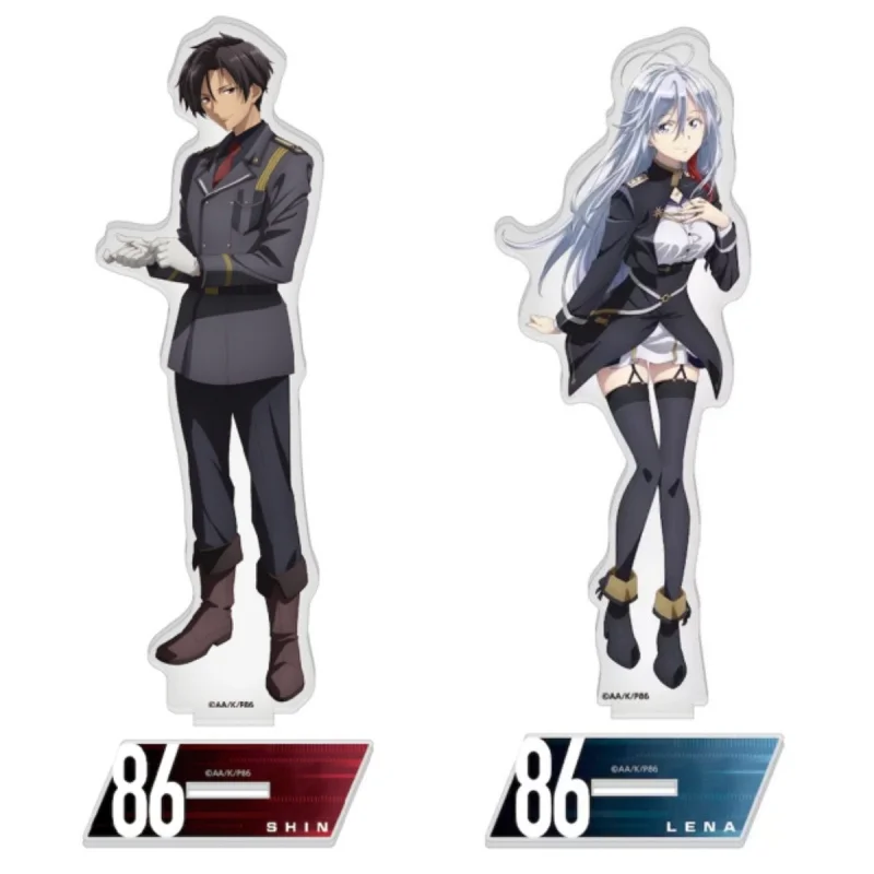 Anime 86: Eighty-Six Vladilena Milizé Shinei Nouzen Cosplay Prop Decor Anime 15cm Acrylic Stand Figure Cartoons Fans Gift