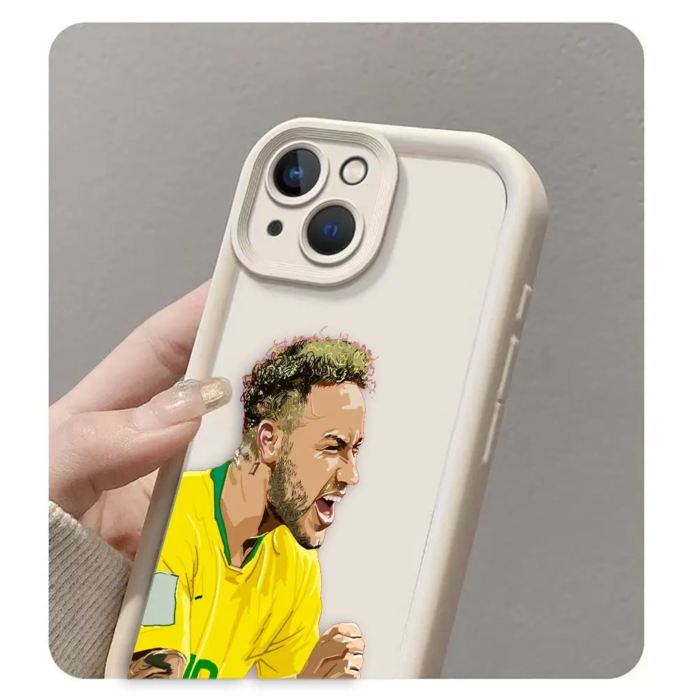 Footballer N-Neymar 10 Cover Phone Case For HUAWEI MATE 20 30 40 50 P30 P40 P50 NOVA 5I 7 7I 9 10 11 11I SE Y70 Y90 PRO DIY Case - Image 4