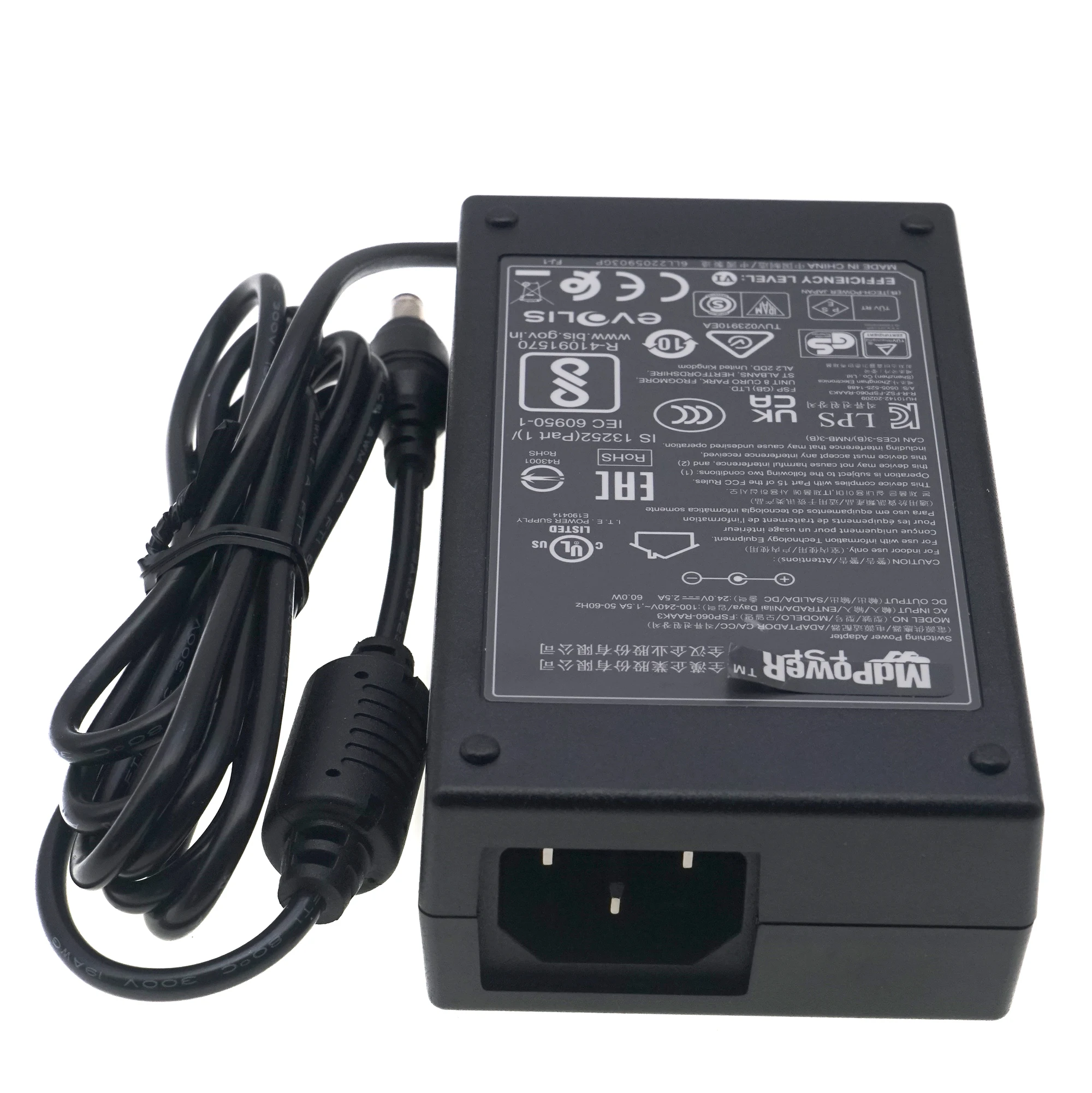 Genuine FSP FSP060-RAAK3 24V 2.5A 60W 5.5x2.5mm Switching AC Adapter For KODAK i2900 i3200 i3400 Scanner Power Supply Charger