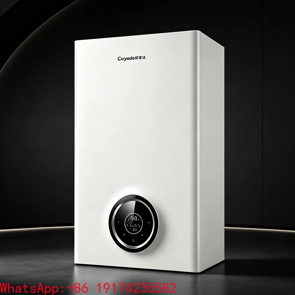 Slim Electric Combi Boiler External Thermostat Support Guesthouse Hotel Multi Zone Hydronic Central Heating System