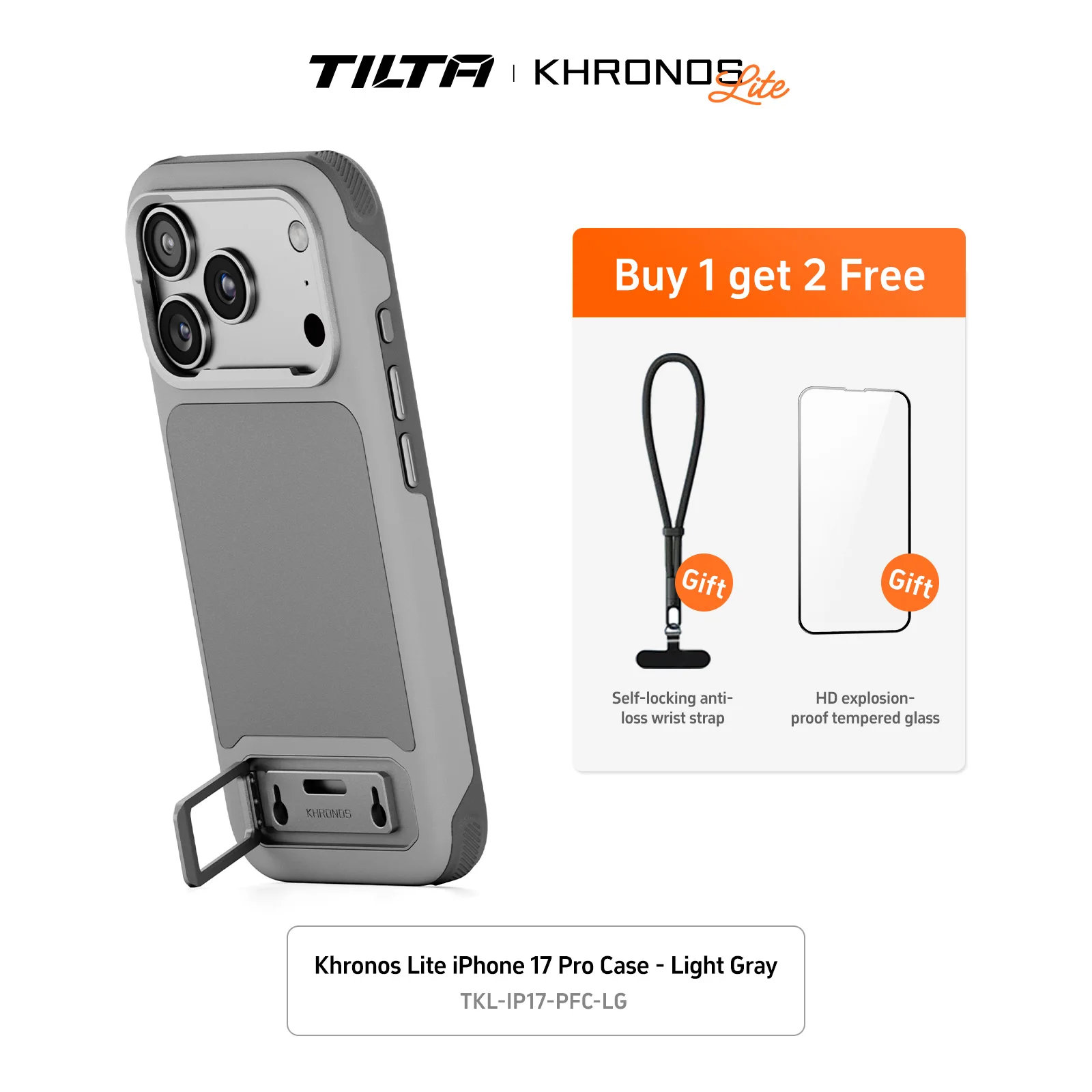 TILTA Khronos Lite Phone Case for iPhone 17 Pro/17 Pro max MagSafe